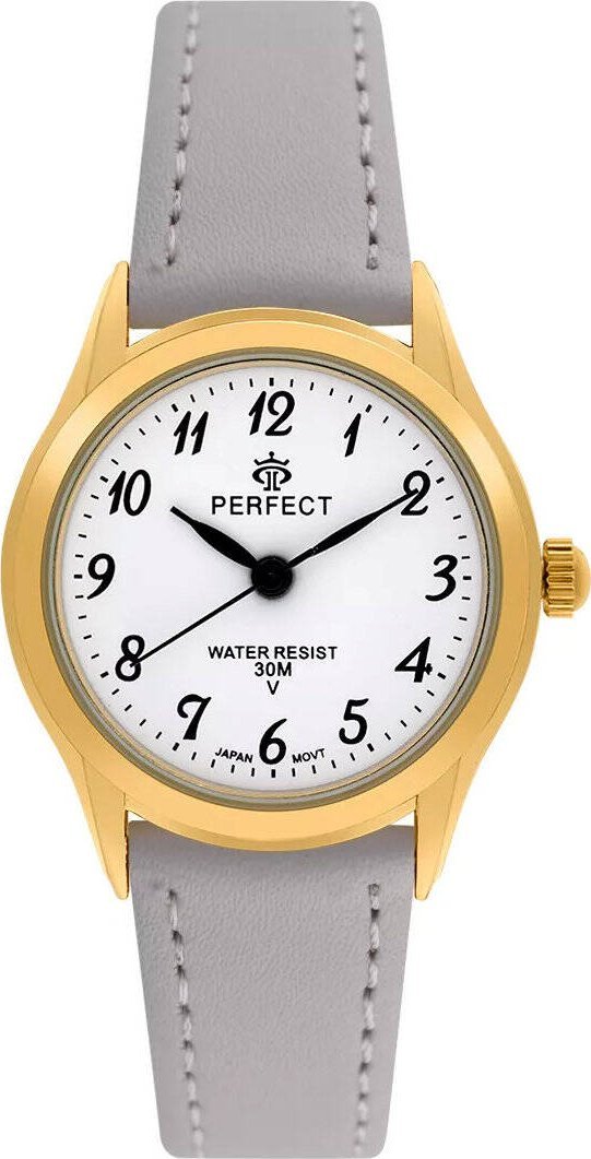 Zegarek Perfect Zegarek Perfect LXC009G-32 damski klasyczny czytelny .