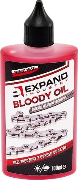 Expand Olej do łańcucha Expand CHAIN BLOODY na zmienne warunki 100 ml uniwersalny