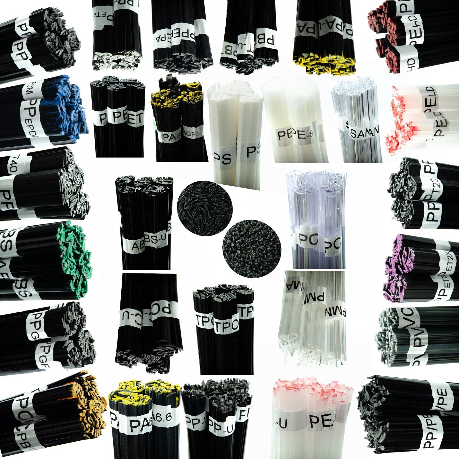 Rosfix ZESTAW WSZYTSKICH SPOIW DO SPAWANIA PLASTIKU 30SZT