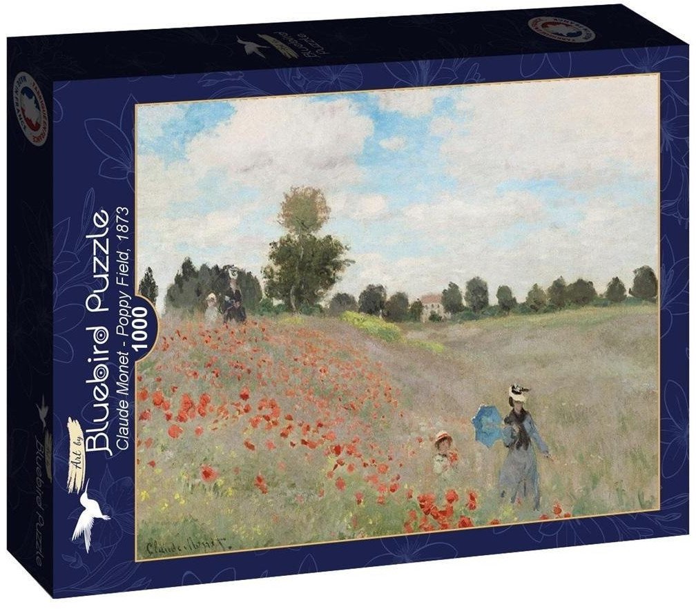 Puzzle 1000 Claude Monet, Pole maków