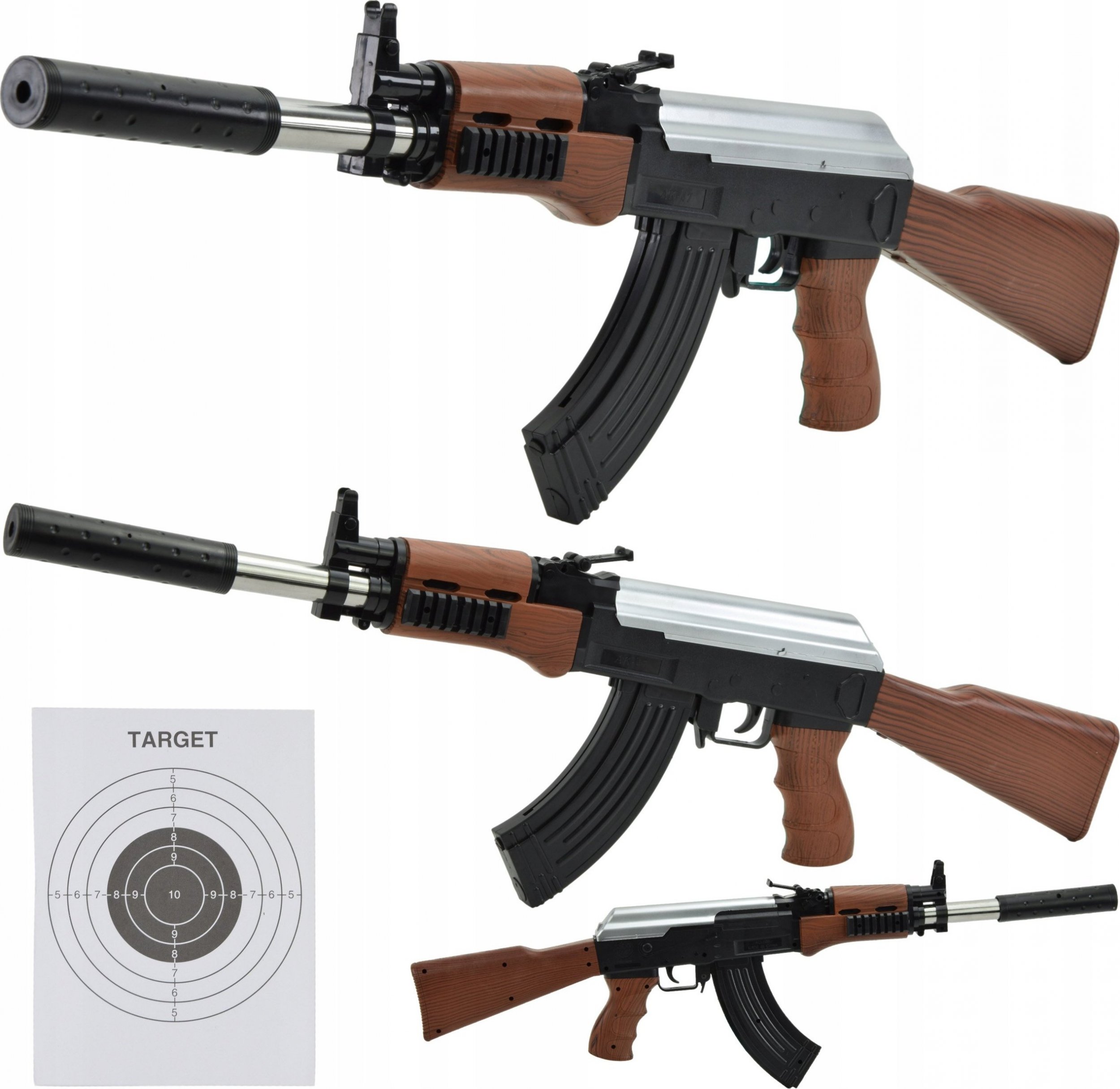 Skleplolki Karabin na kulki 6MM AK47 Replika 73 CM