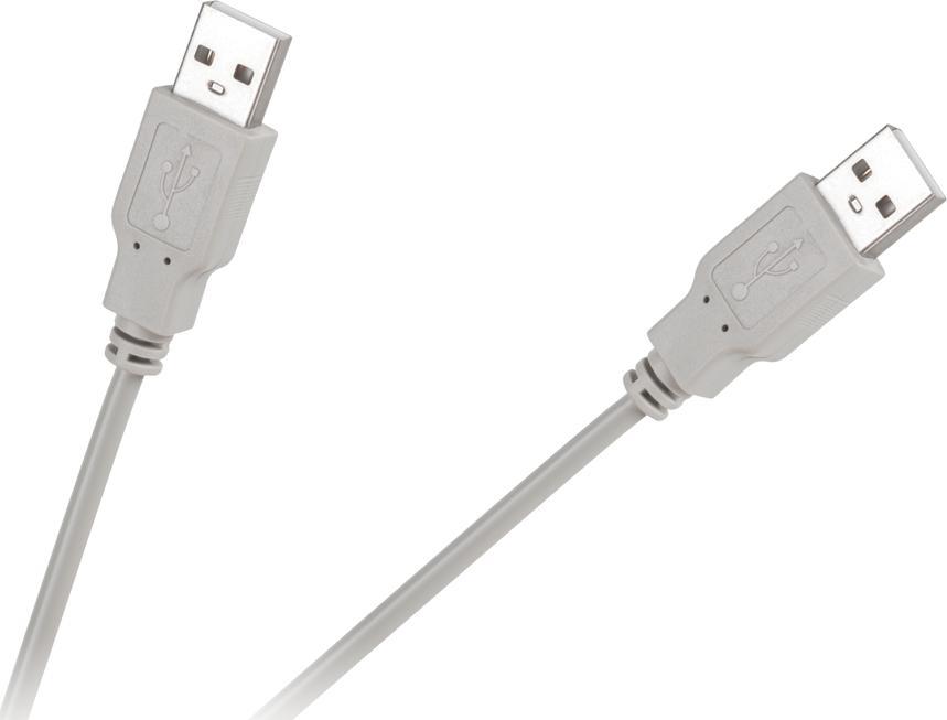 Kabel USB Cabletech USB-A - USB-A 5 m Szary (KPO2782-5)
