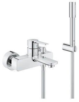 GROHE Lineare, Bathtub & shower, Lever handles, Metal, 1/2", Chrome