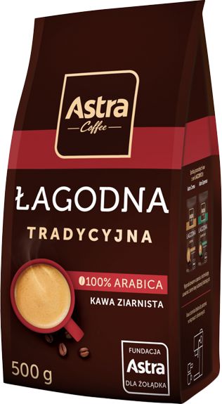 Kawa ziarnista Astra Tradycyjna 500 g