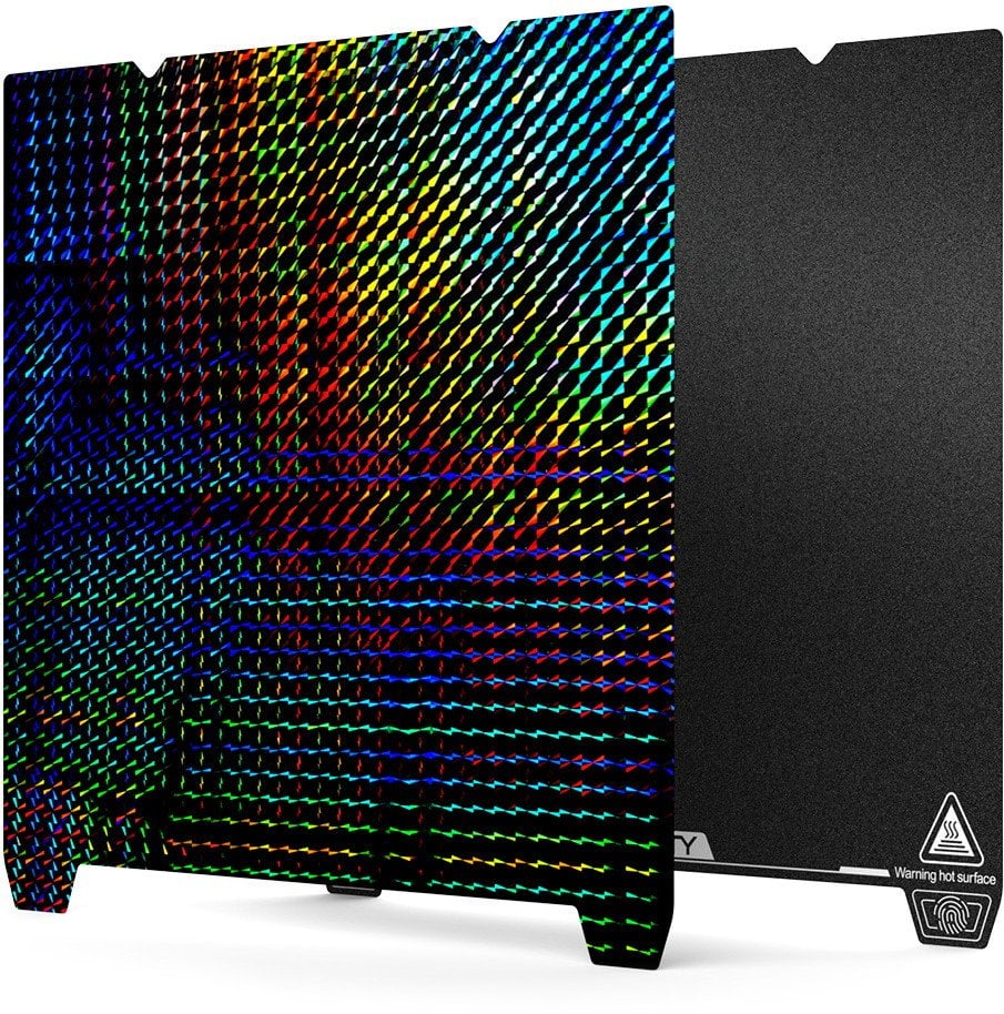Dwustronna nakładka PET Phantom + powlekana PEI na stół roboczy do drukarek 3D Creality - 315x310mm}