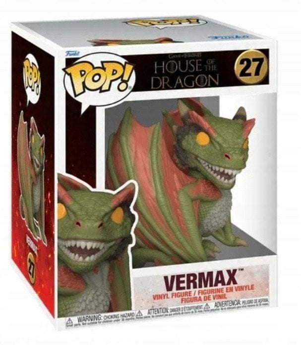 FUNKO POP! Super Vinyl Figure: Game of Thrones: House of the Dragon - Vermax