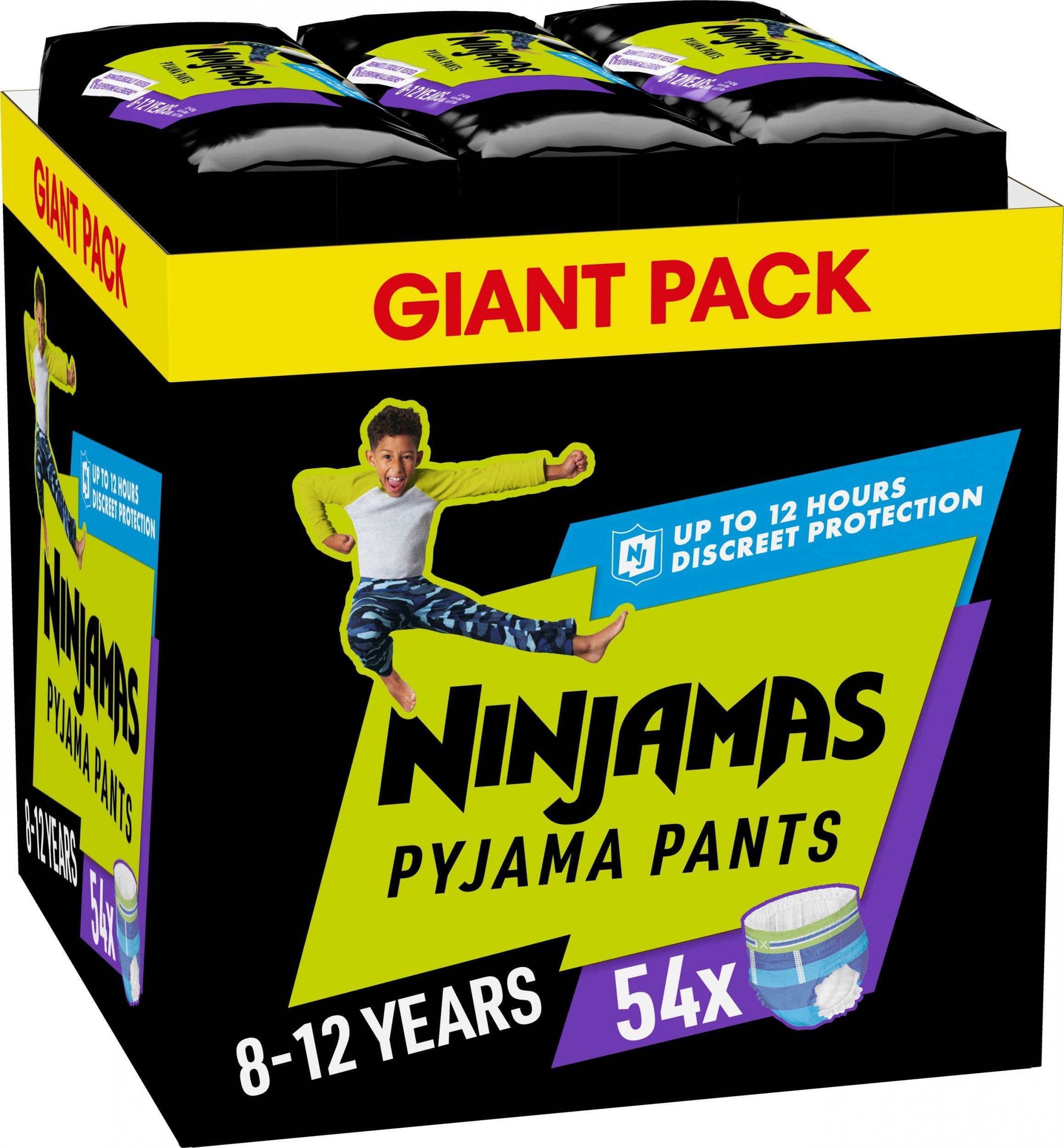 Pampers NINJAMAS MB PANTS 8-XXXLARGE 54 BOY