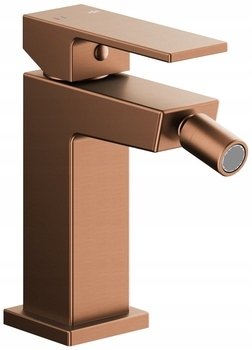 5137-015-34 / KFA / LOGON / BATERIA BIDETOWA STOJĄCA, PVD BRUSHED ROSE GOLD + CLICK CLACK /