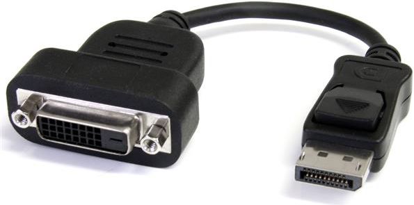 Adapter AV StarTech DisplayPort - DVI-D czarny (DP2DVIS)