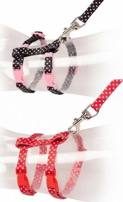 Duvo+ DUVO+ SZELKI DLA KOTA W KROPKI 20-35cm / 10mm - 125cm 11218