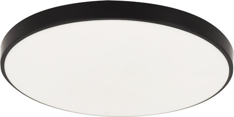 Plafon Dowbor Led C 12W 890Lm 4000K Black Ip44 04331 Strhm Ideus