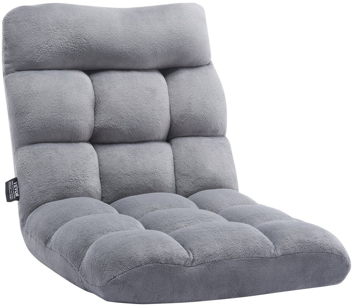 Krzesło Podłogowe z Podparciem Pleców 14 regulowanych pozycji