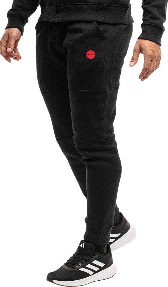 Spodnie męskie Ozoshi James czarne OZ93933 S