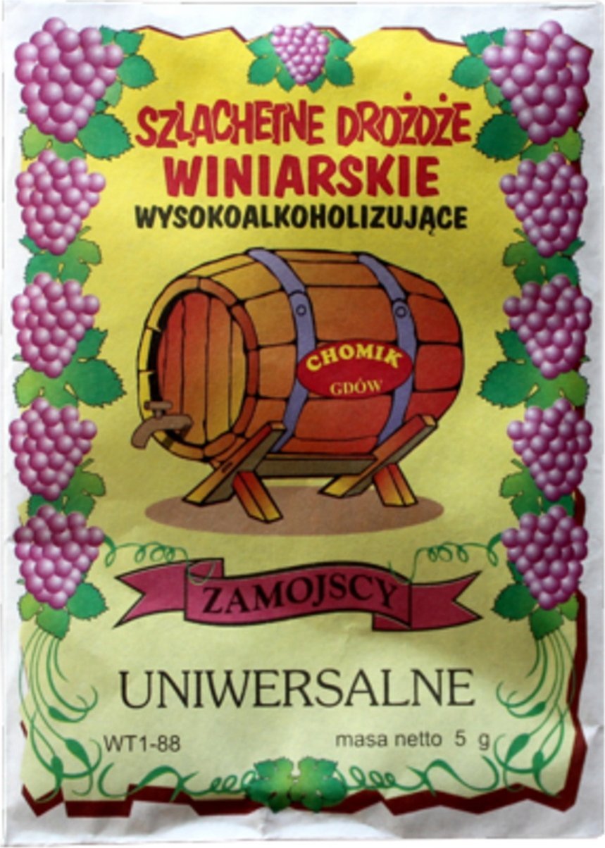 KADAX Drożdże Winiarskie Pożywka Uniwersalne Soki