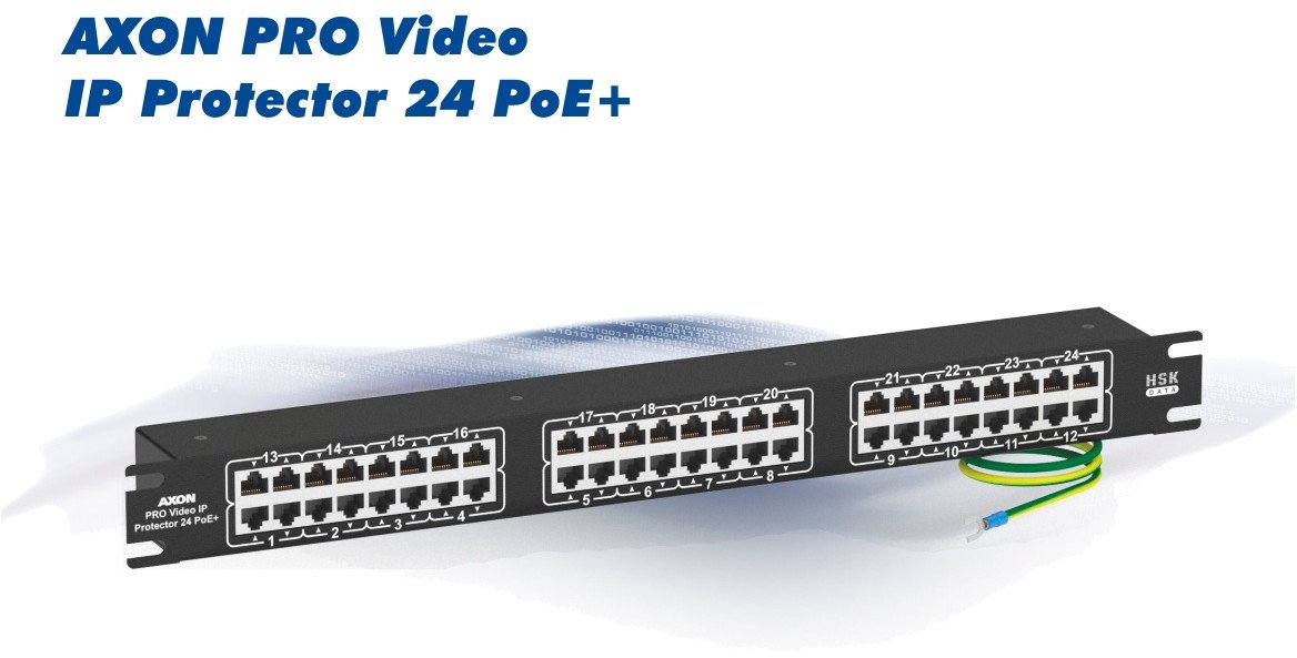 Urządz. zabezpiecz. AXON PRO Video IP Protector 24 PoE+ W1957