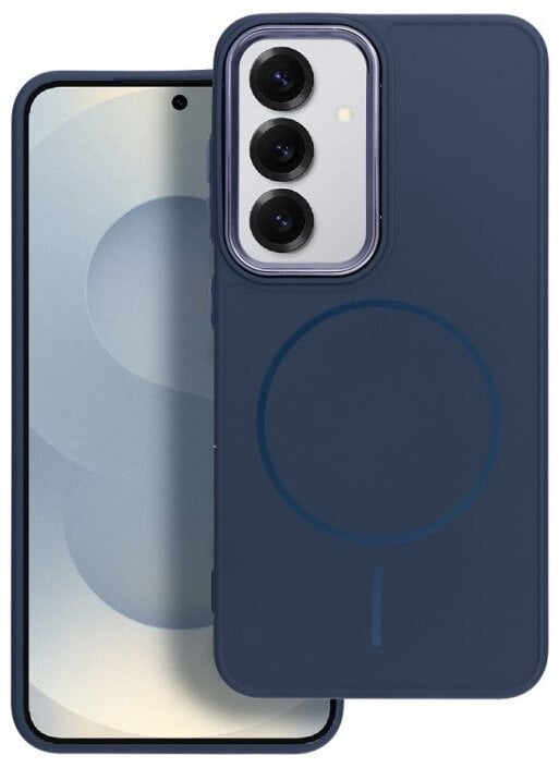 Futerał FRAME MAG COVER kompatybilny z MagSafe do SAMSUNG A07 granatowy