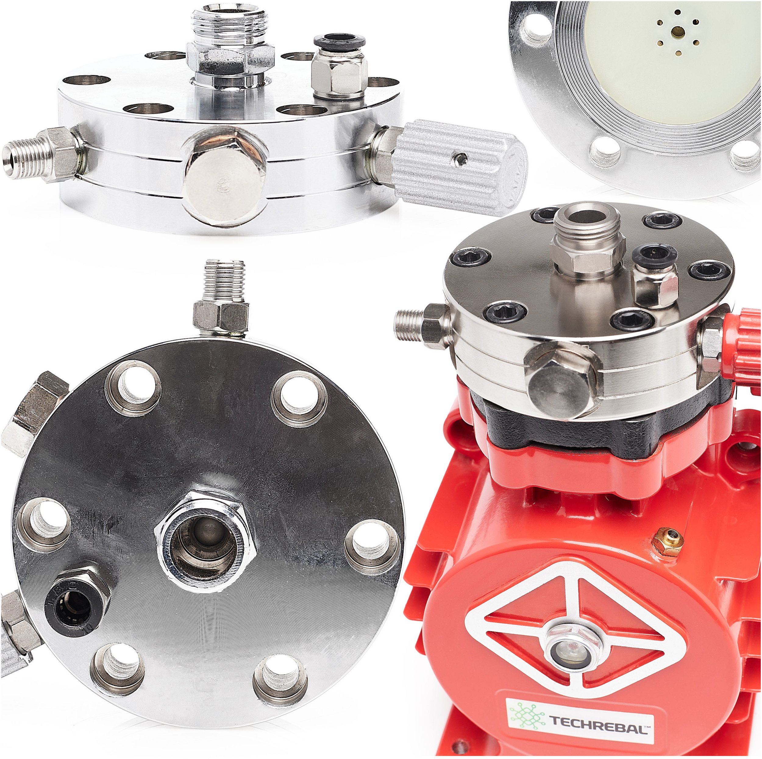 Głowica Zespół Osłony Głowicy Pompy do Agregatu Malarskiego Modena 1100