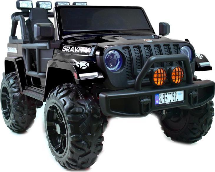 Super Toys NAJNOWSZY DZIP NA AKUMULATOR GRAVITY 24V, 4 SILNIKI, DLA 2 DZIECI/S609
