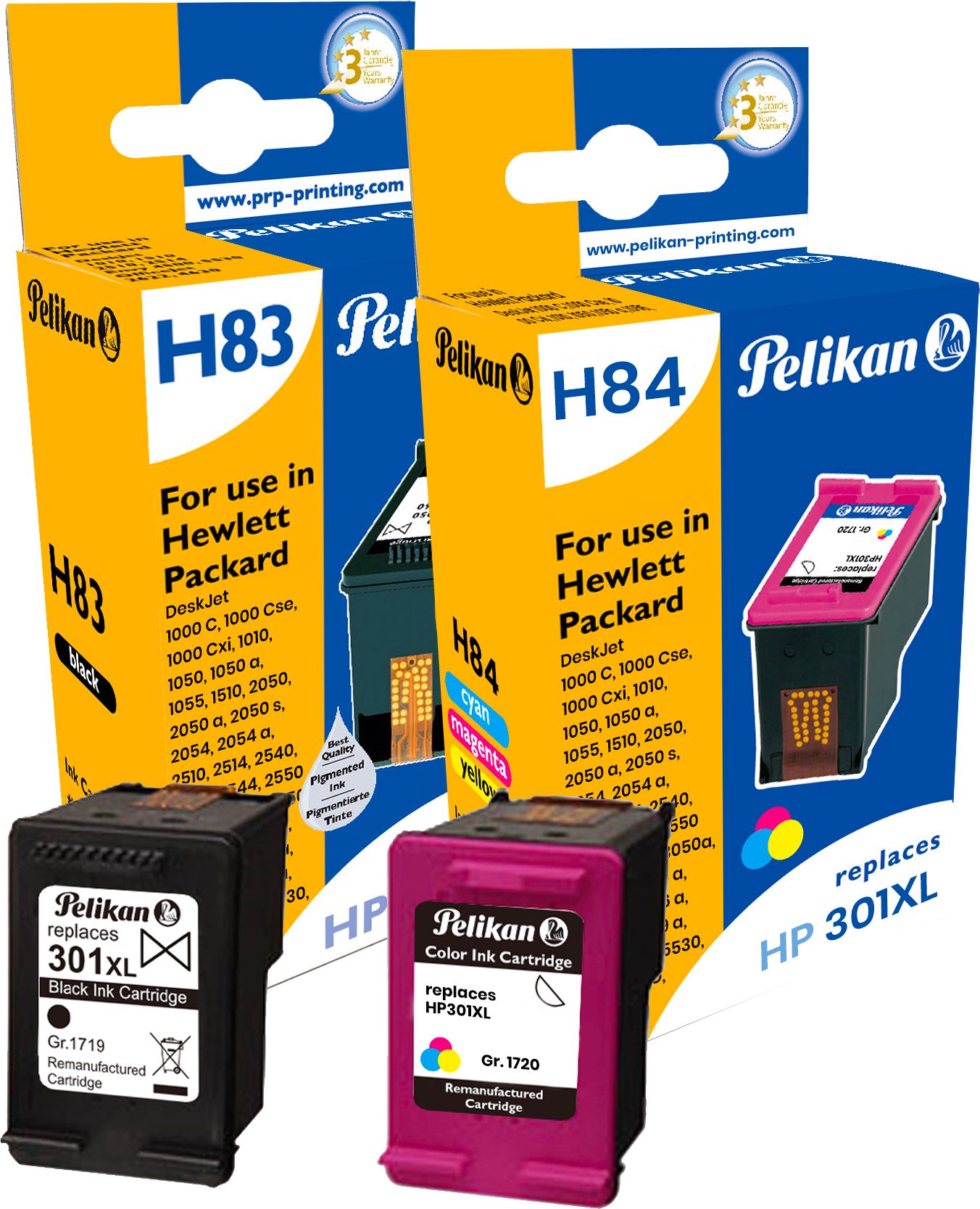 Toner Pelikan Zestaw CMYK Zamiennik 301XL (4950840)