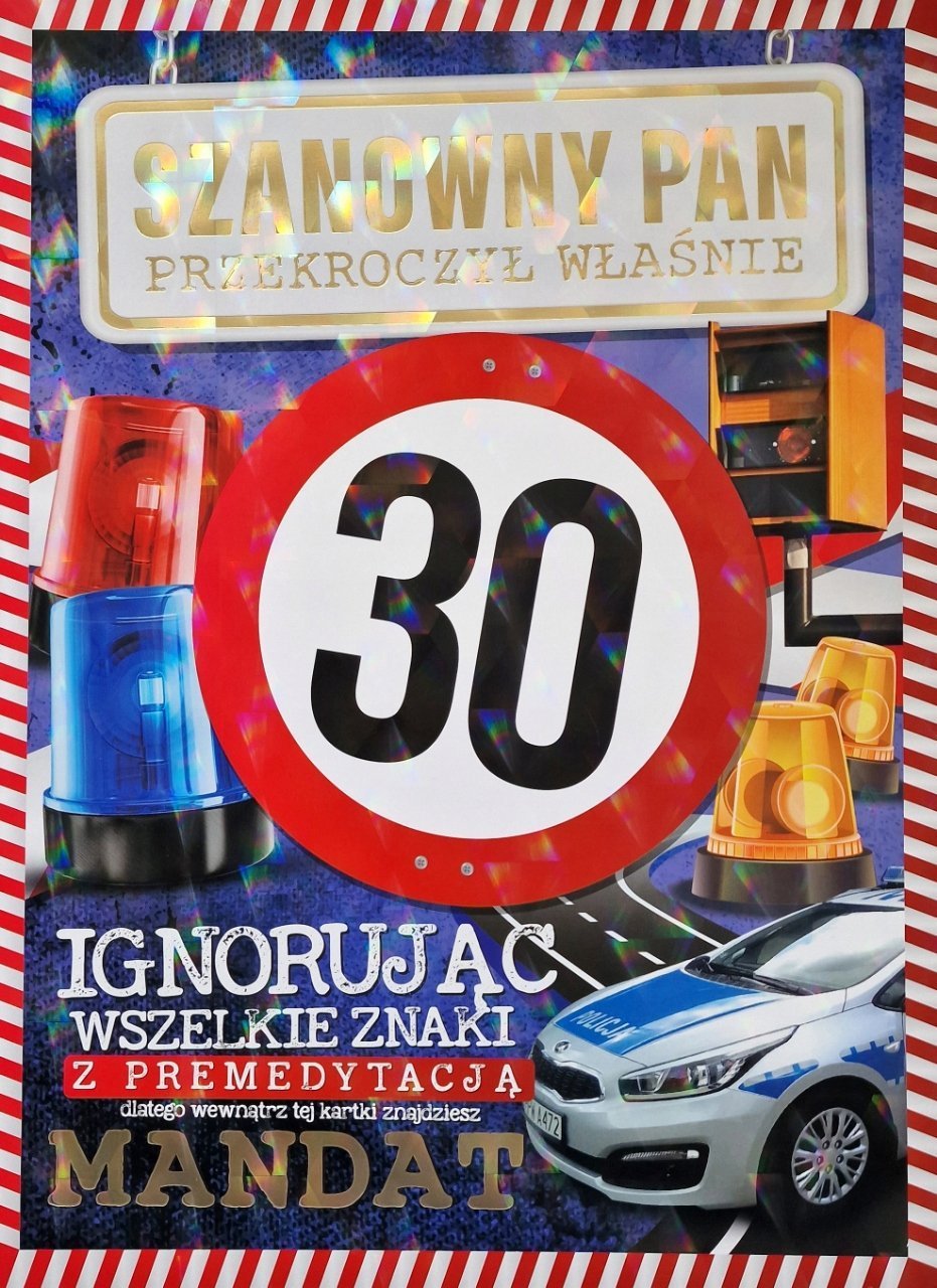 HENRY Karnet z mandatem 30-stka