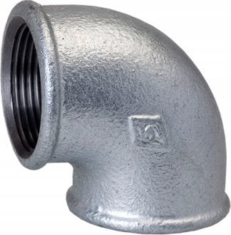 ARKAINSTALACJE Kolano OC-G90 15 90-1/2" WEW/WEW ocynkowane