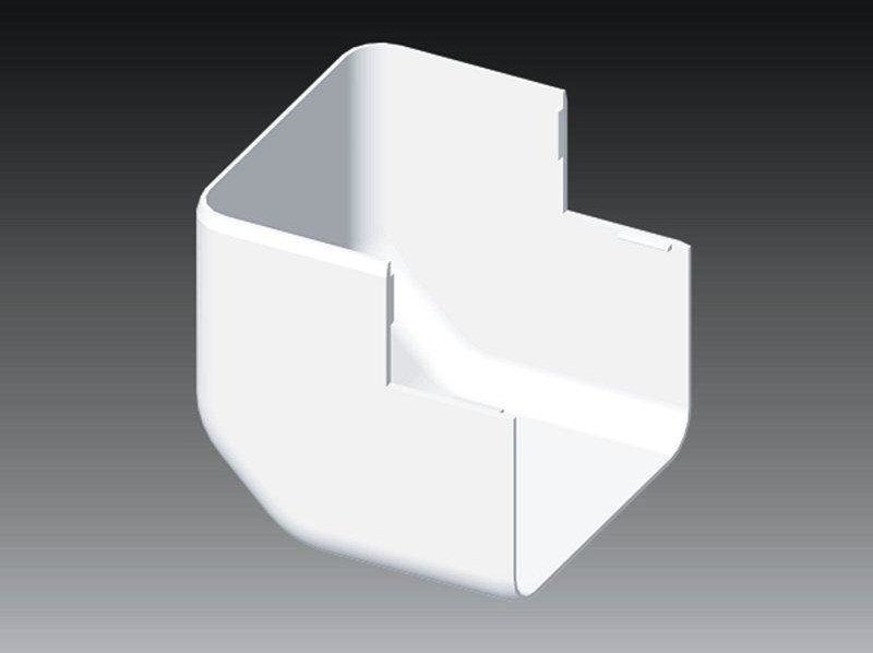 Kopos Pokrywa narożna zewnętrzna EKE biała 100 x 60mm (8556)