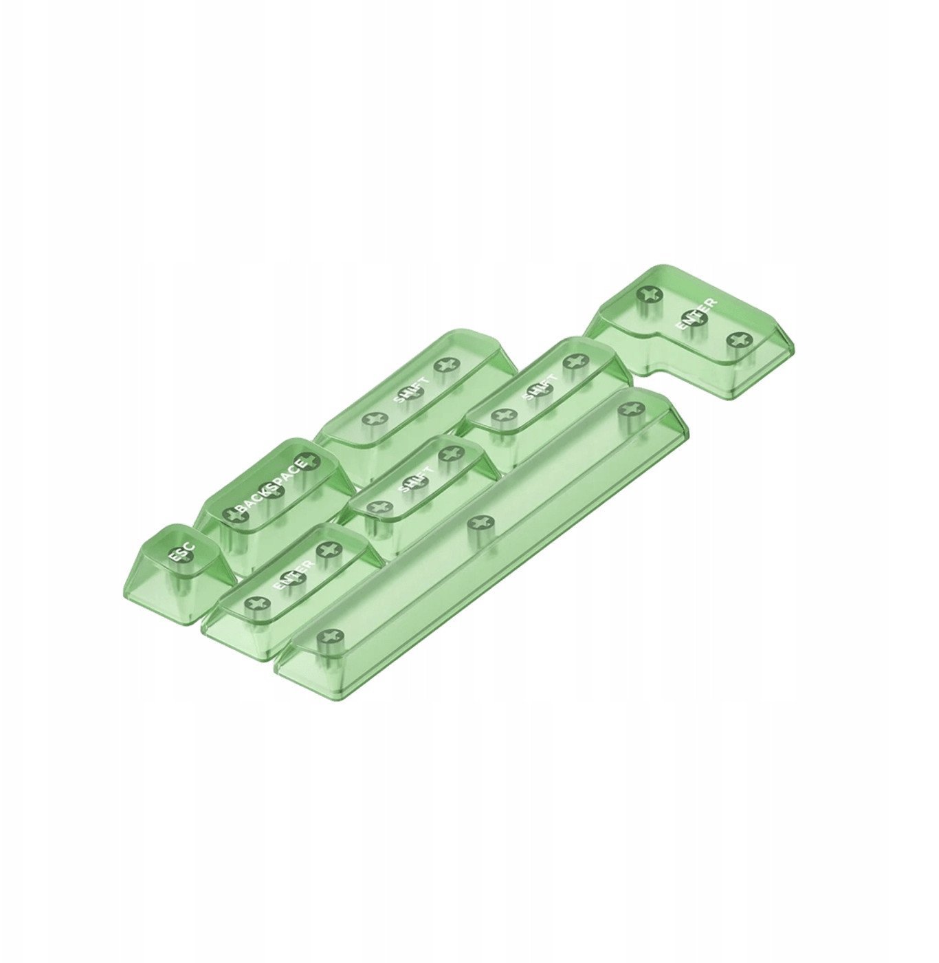 NuPhy - Crystal mSA PC Keycaps Mojito