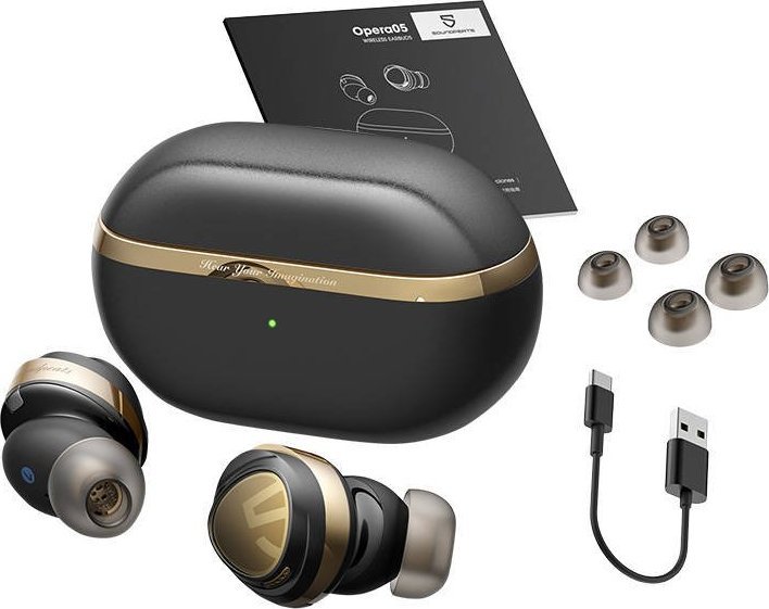 Słuchawki Soundpeats Opera05 czarne