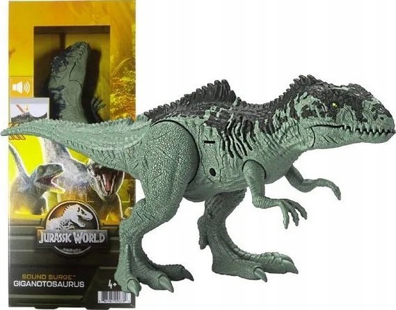 Figurka Mattel FIGURKA 30CM GIGANTOZAUR GIGANTOSAURUS JURASSIC WORLD Z DŹWIĘKIEM 6947731053155