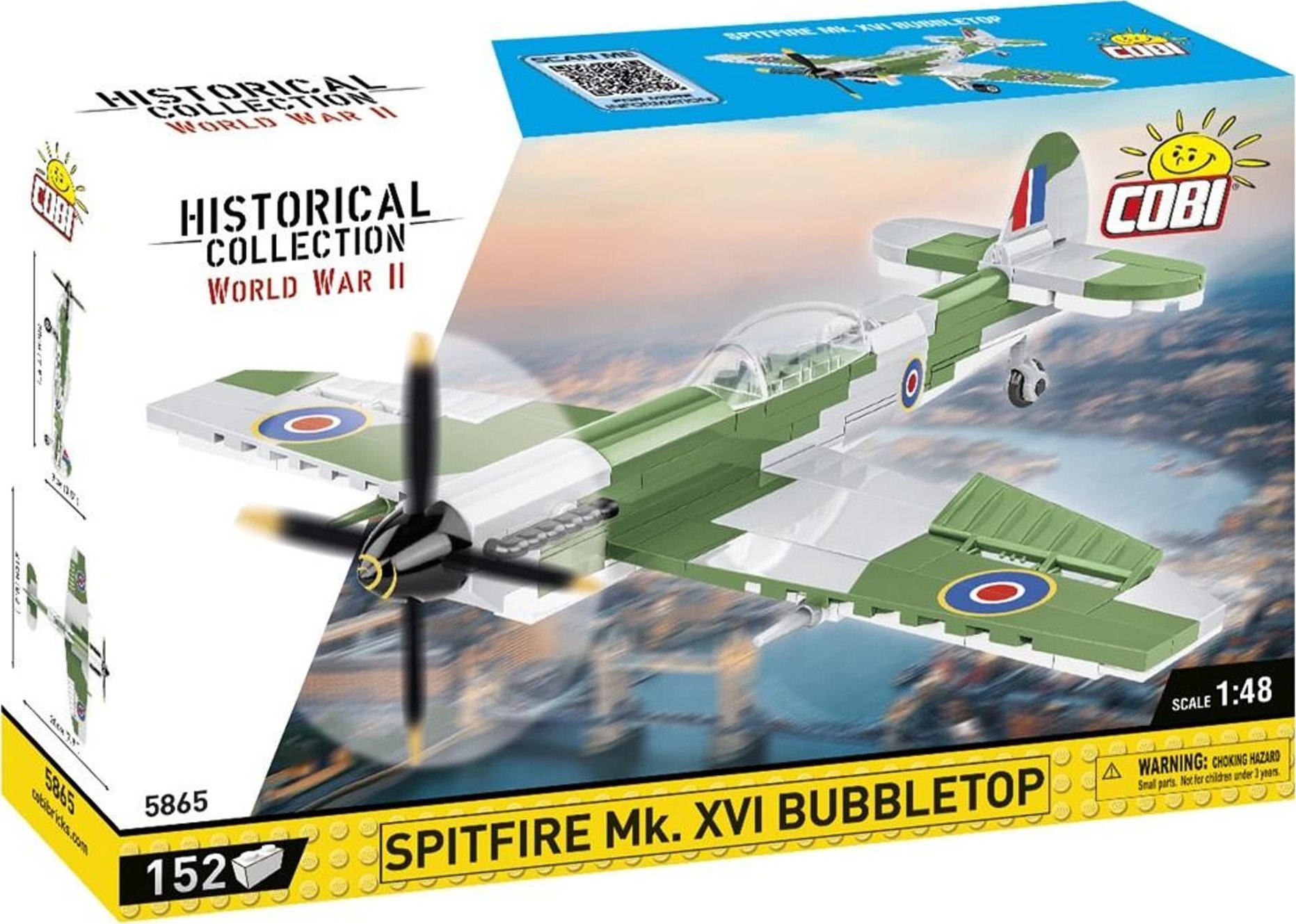 Cobi HC WWII Spitfire Mk. XVI Bubbletop