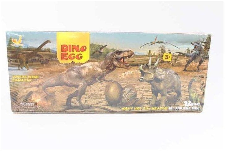 Madej Dinozaur skamielina Jajko 12szt/disp 006508 25479
