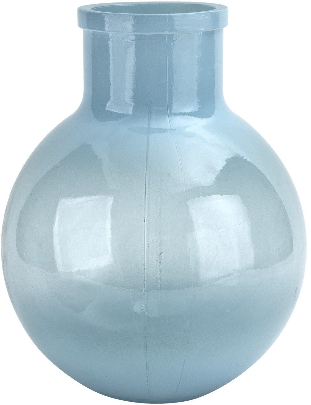 Wazon szklany 31 cm niebieski 5126c San Miguel