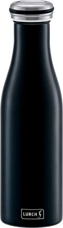 Lurch Butelka termiczna Lurch stalowa 0,5 l czarna matowa