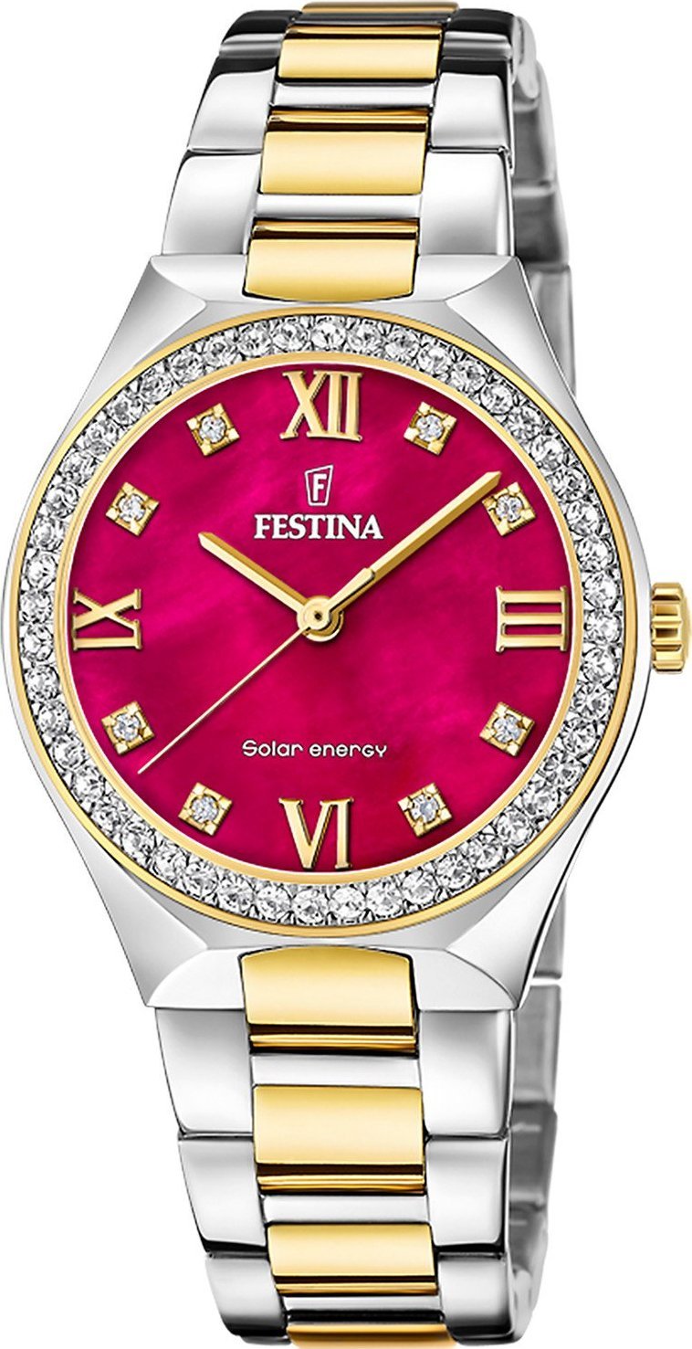 Zegarek Festina Zegarek damski Festina F20659-3 CYRKONIE srebrny