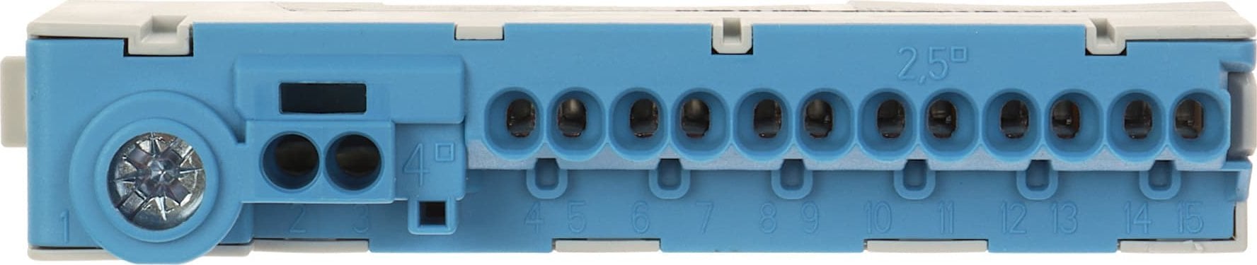 Elektro-Plast Listwa samozaciskowa 15-tor (14+1śrubowy) 85A 0925-00