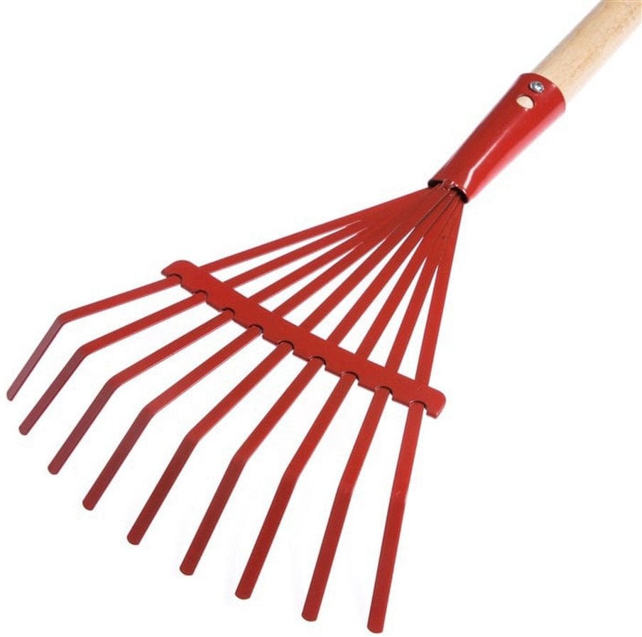 LEAF RAKE CHILDREN 11T RED