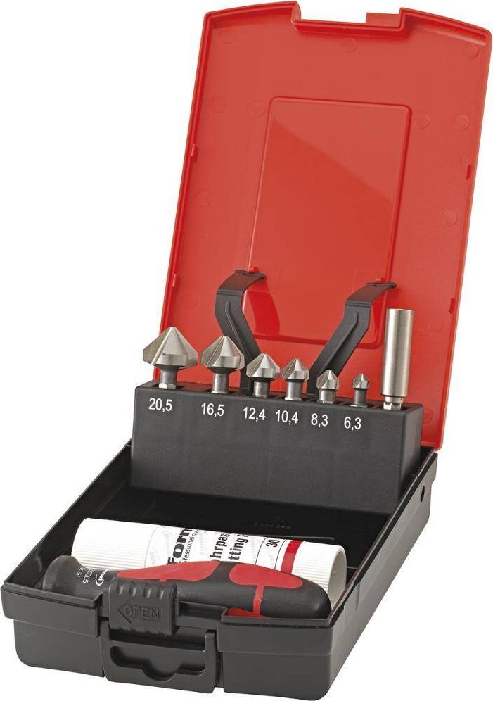 Format Pogłębiacze Stożkowe do Gratowania HSS 1/4 Format