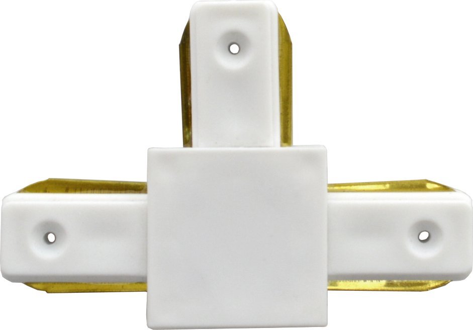 Nvox Łącznik do szyn jednofazowych kształt t biały 230v