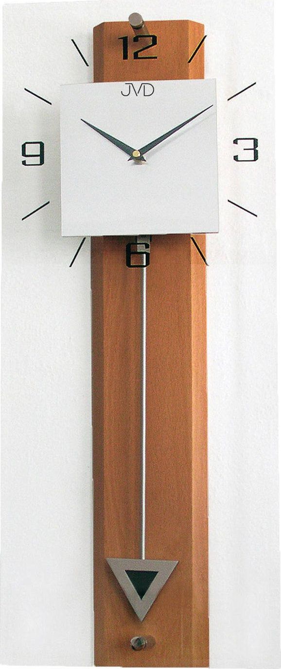JVD Zegar ścienny z wahadłem JVD NS2233.41 Cichy mechanizm uniwersalny