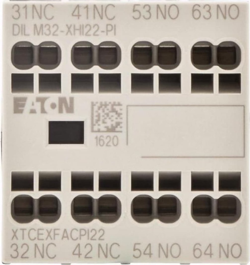 Eaton Moduł styków pomocniczych 4-biegunowe 16A 2Z+2R mocowanie czołowe zaciski sprężynowe Push-In 199311