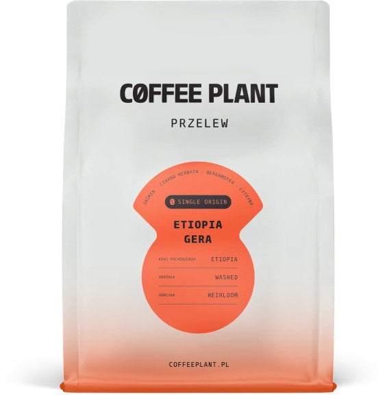 Kawa ziarnista COFFEE PLANT Etiopia Gera 250g