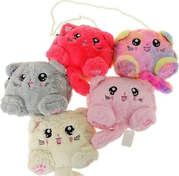 Torebka pluszowa zwierzak MIX