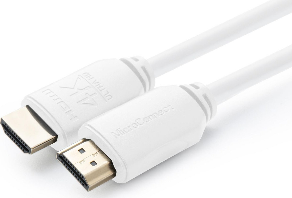 Kabel MicroConnect HDMI cable 4K, 2m white