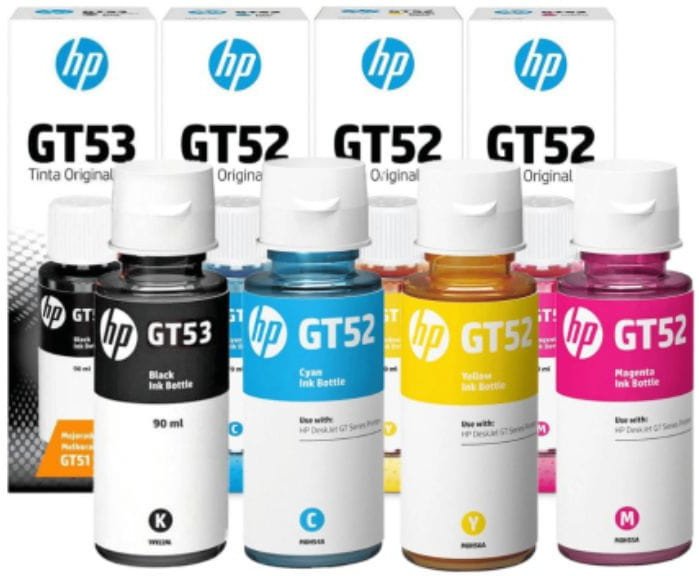 Tusz HP GT52 + GT53XL 3x70ml + 1x135ml CMYK Oryginał