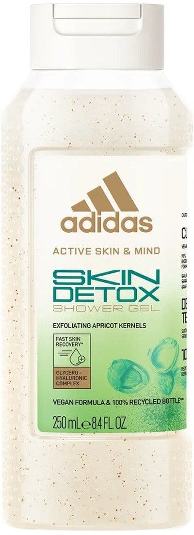 Adidas Active Skin Mind Skin Detox Żel pod prysznic dla kobiet 250ml