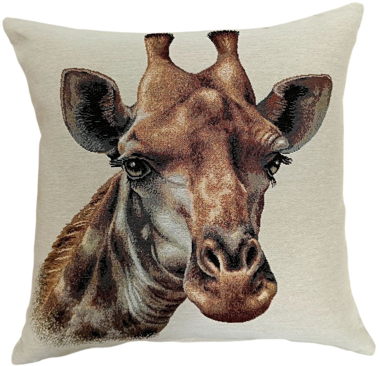 Poszewka dekoracyjna 45x45 cm Żyrafa