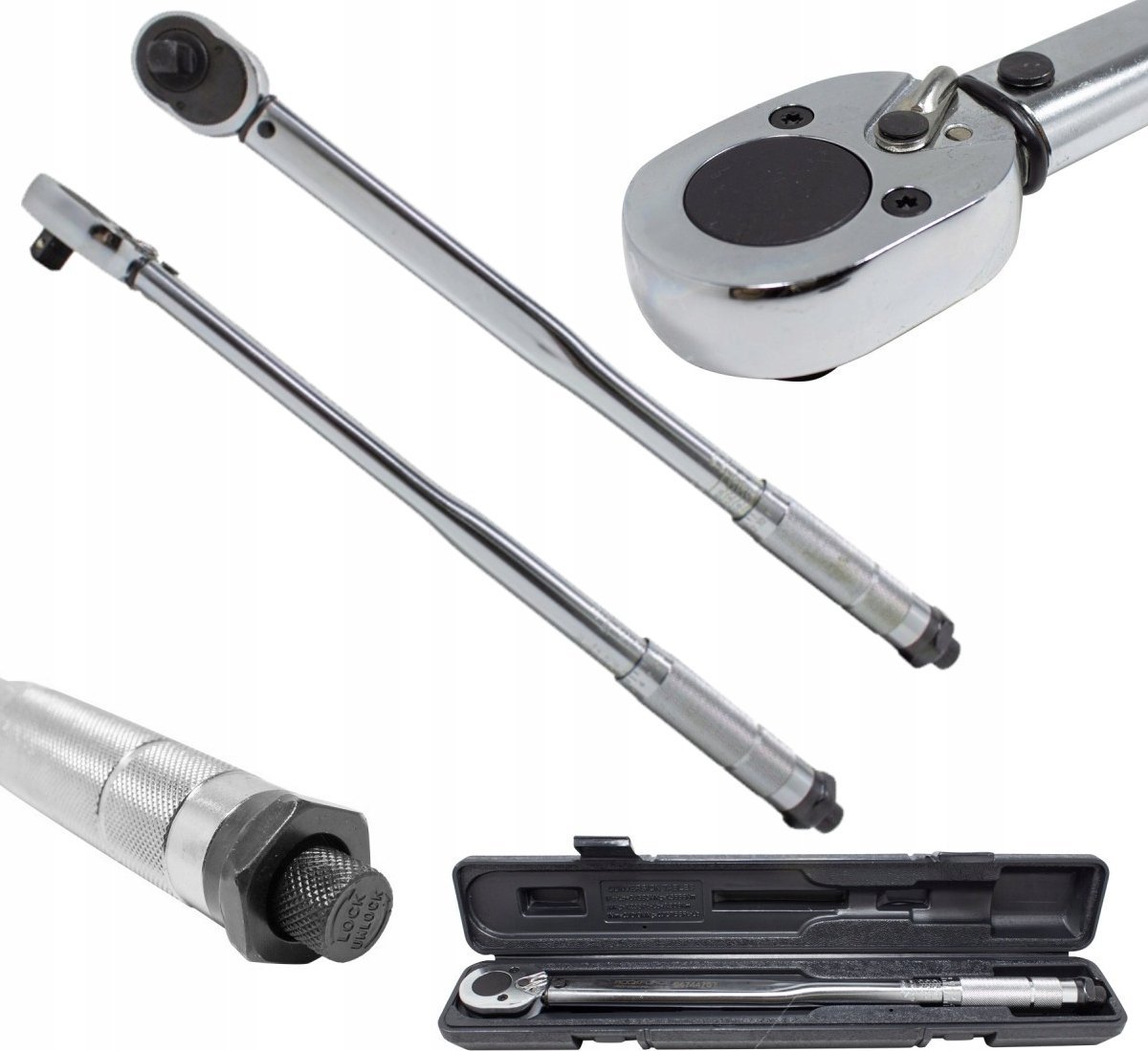 Forsage Klucz dynamometryczny z blokadą 1/2" ( 40-210 Nm)