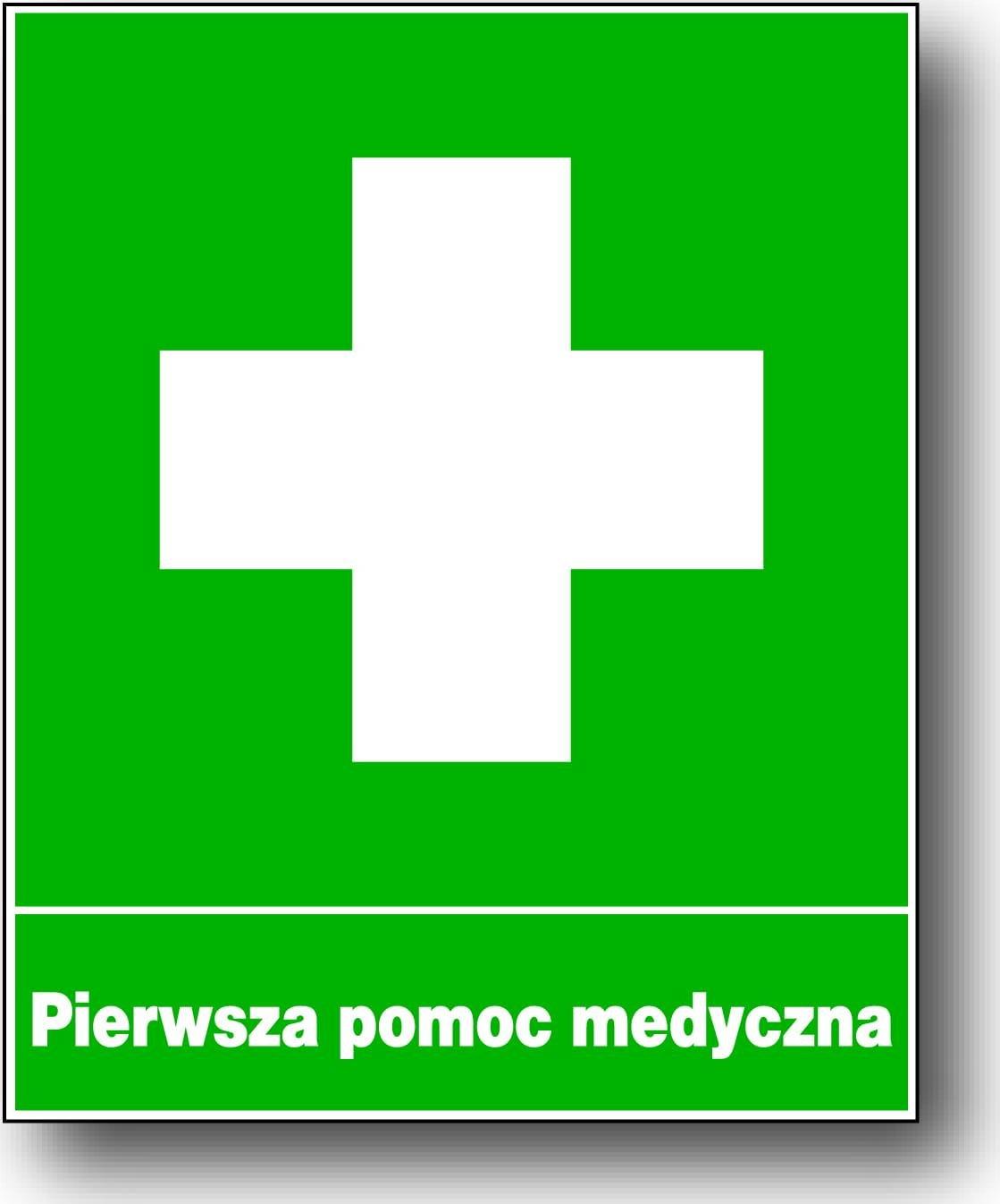 Mój dom Zio-2 Znak Tablica - Pierwsza Pomoc Przedmedyczna