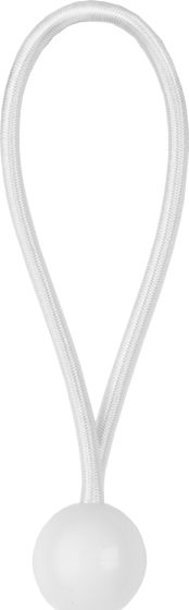 Bradas Guma elastyczna z kulką 0,5mmx20cm biała 5334