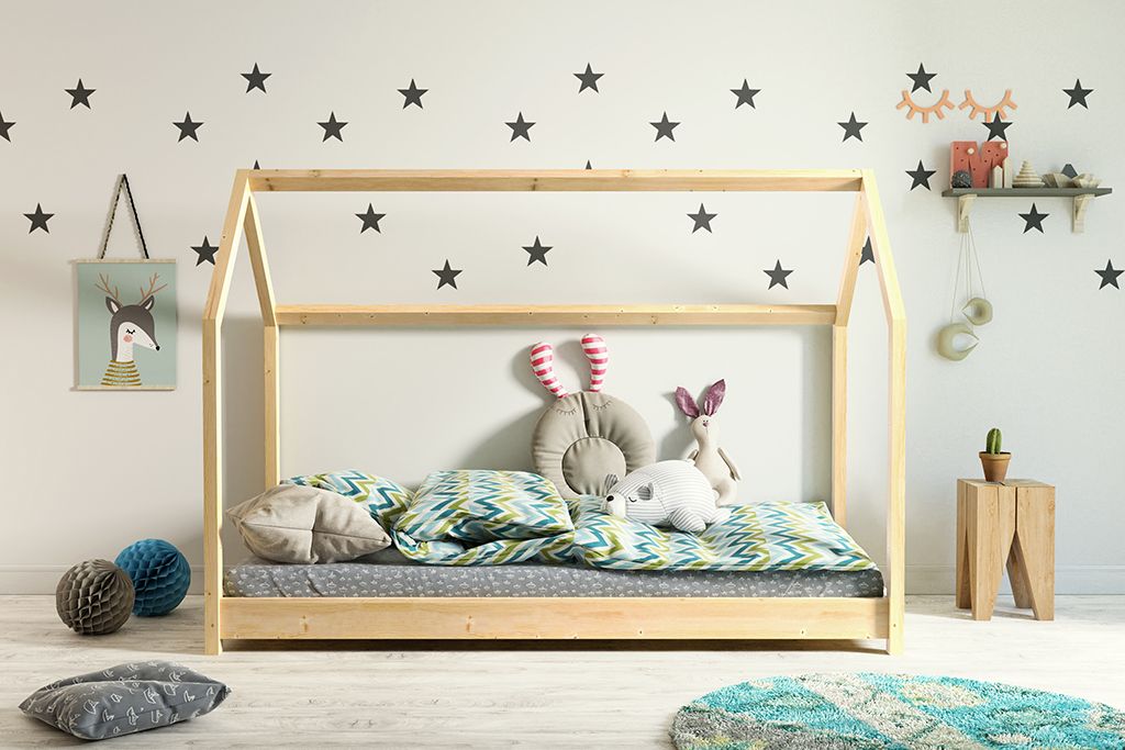 Kocot Kids Łóżko BELLA 80x160 sosna drewniane polskiej produkcji Kocot Kids